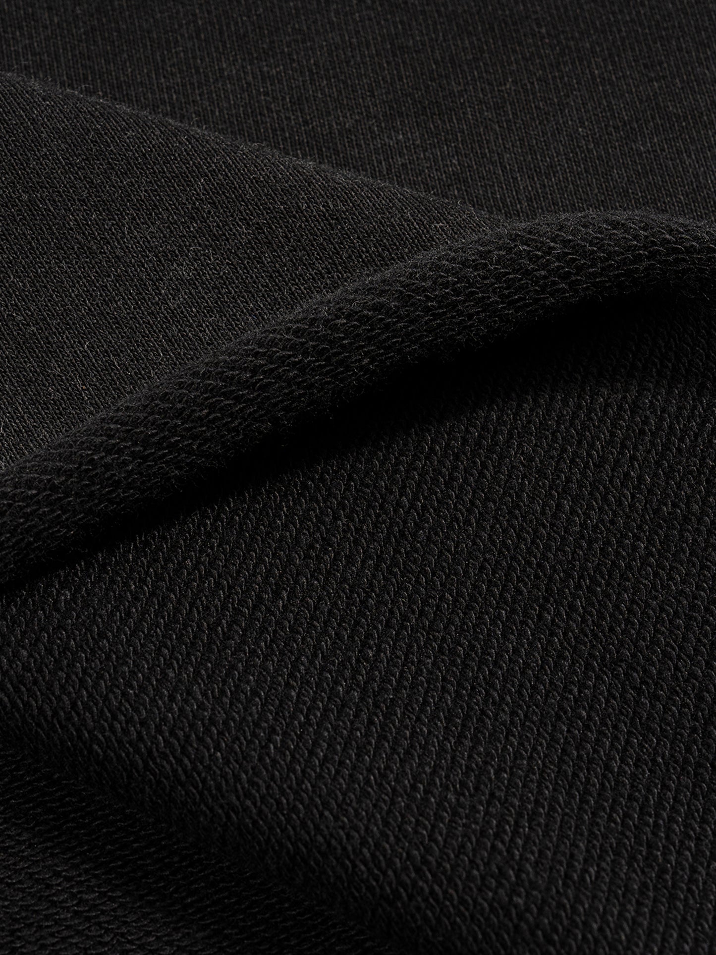 sunfade french terry raw edge t-shirt