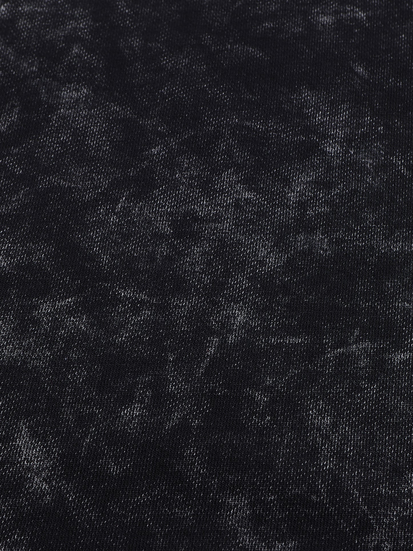 snow washed hand-frayed sweatshirt