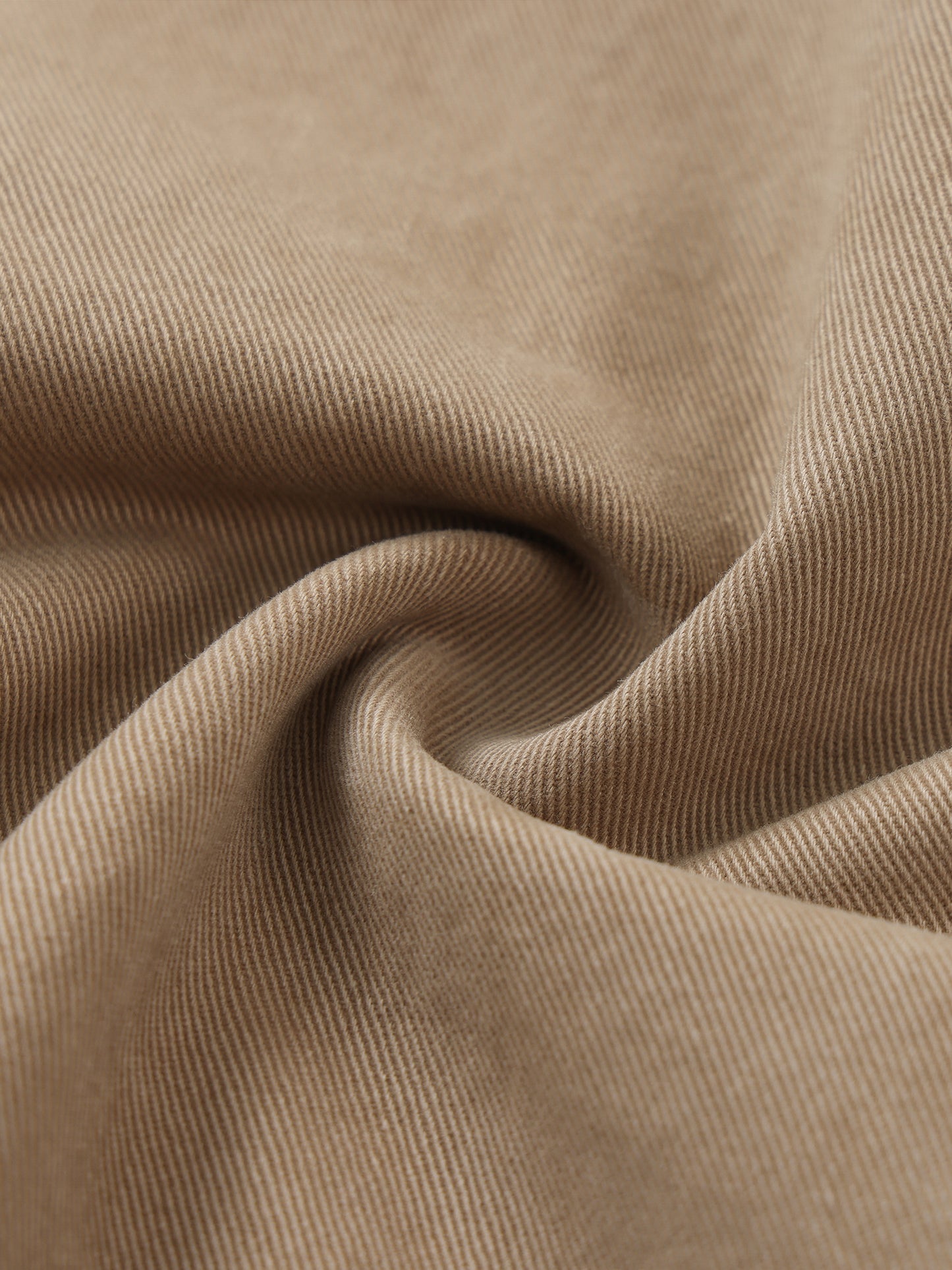 cotton elastic-waist cargo pants