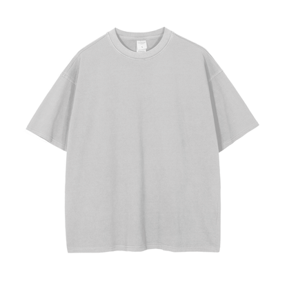 Vintage Wash Drop Shoulder T-Shirt 250 GSM