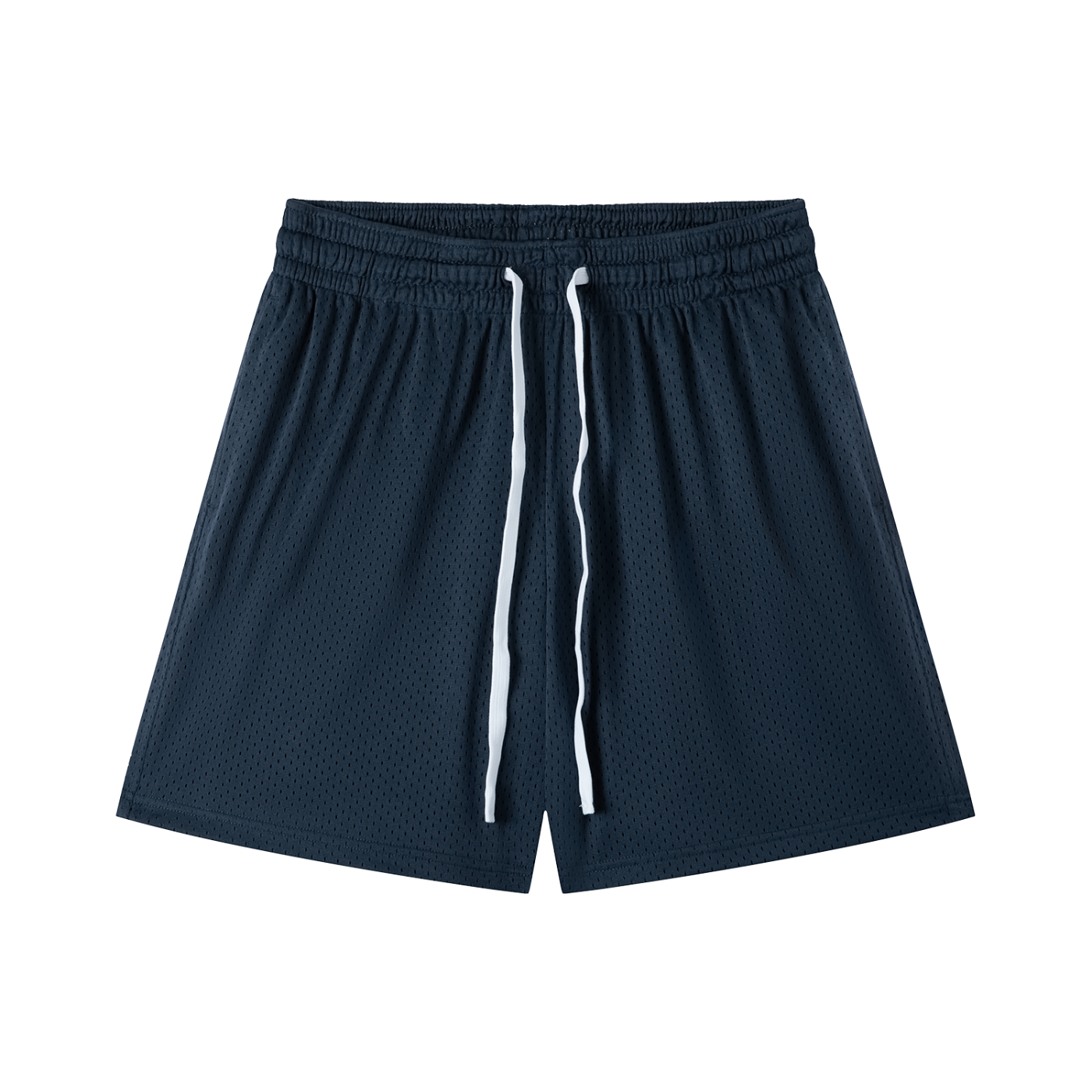 mesh drawstring shorts
