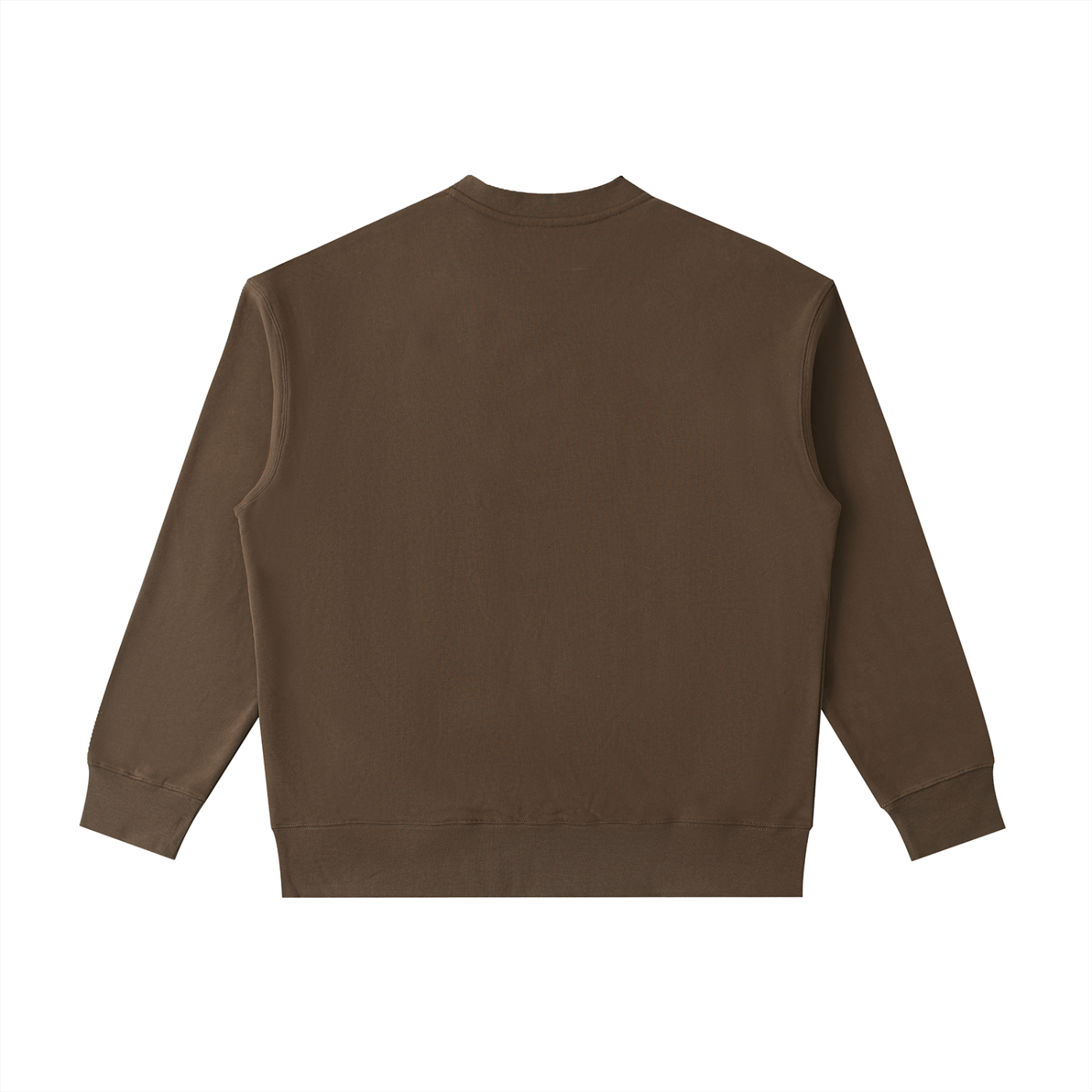 heavyweight patch pocket crewneck sweatshirt