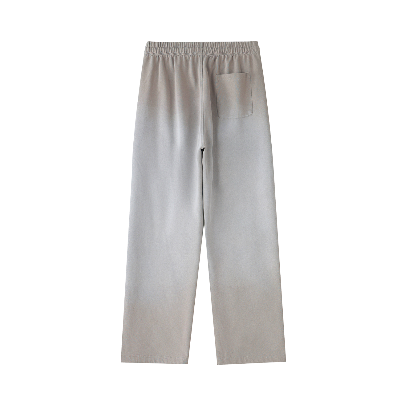 vintage washed gradient straight-leg joggers