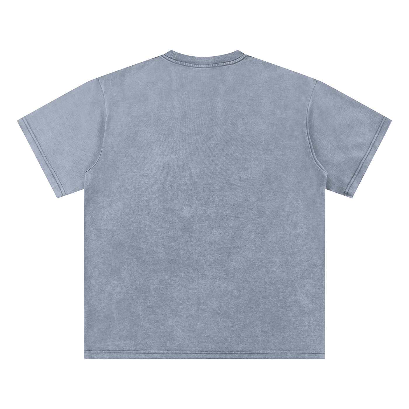 bamboo slub acid washed t-shirt