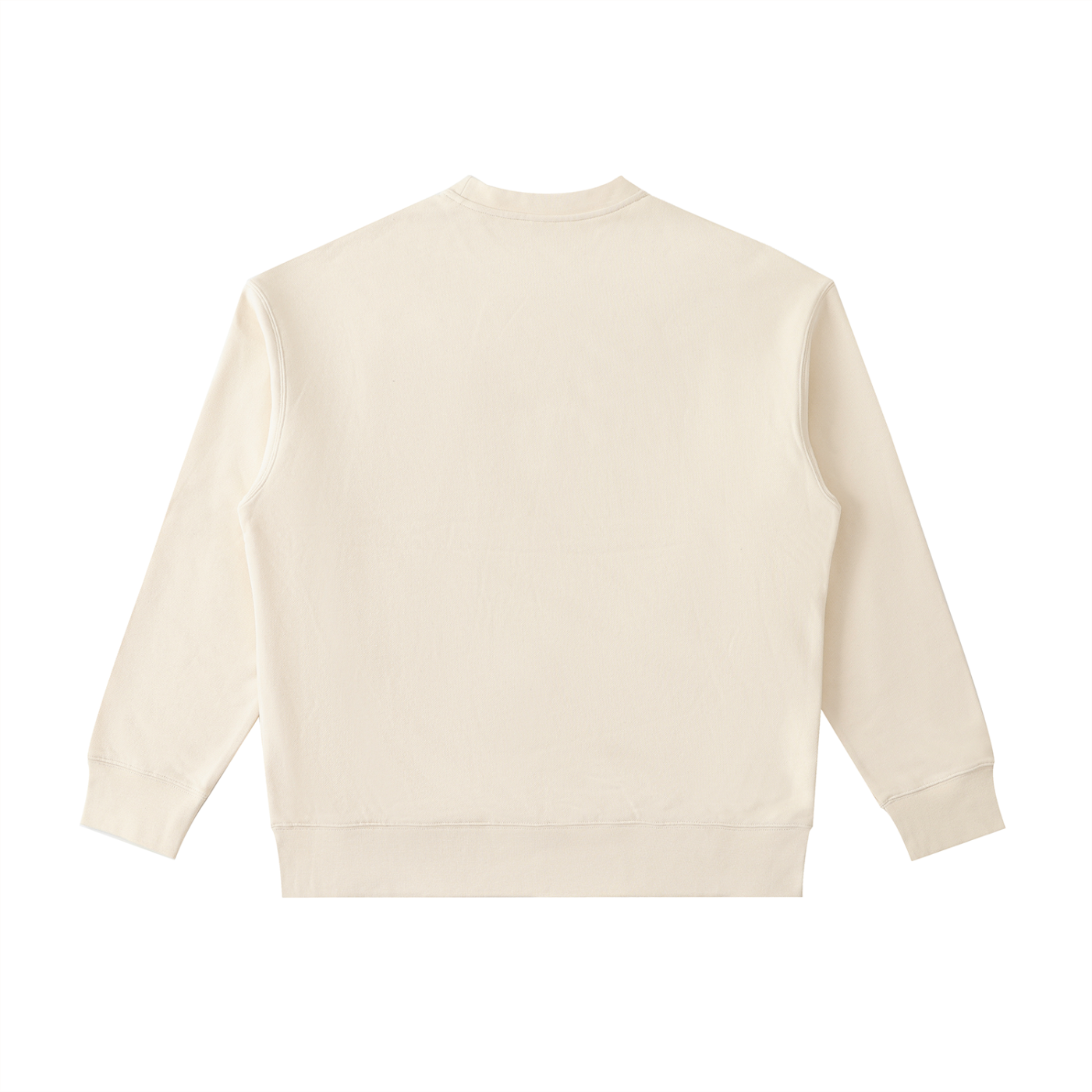 heavyweight patch pocket crewneck sweatshirt