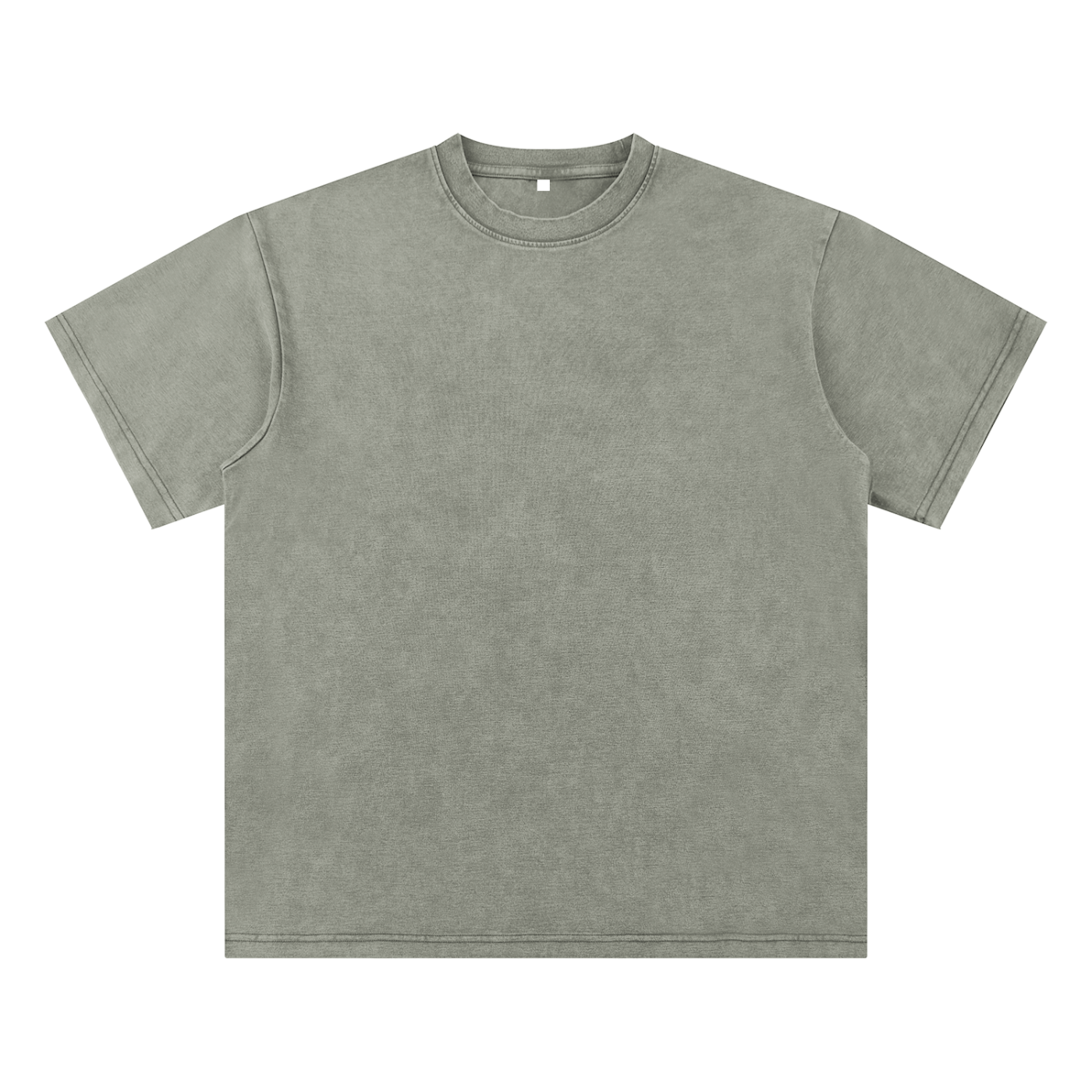 bamboo slub acid washed t-shirt