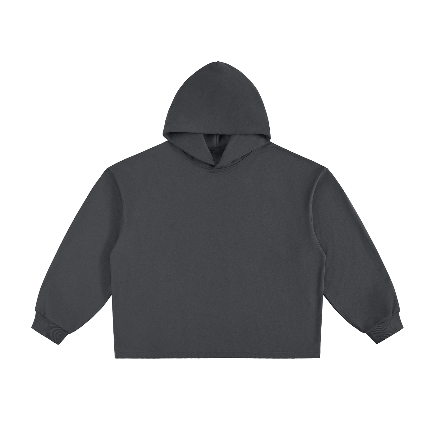 essential heavyweight oversized drawstring hem hoodie