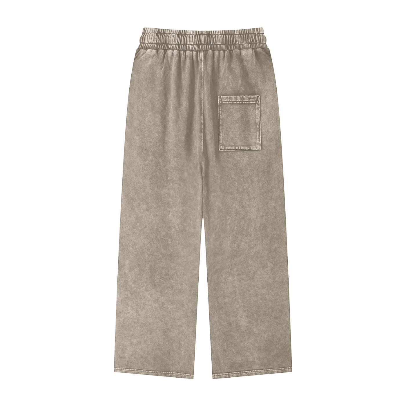 acid washed straight leg joggers