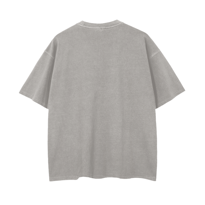 vintage wash drop shoulder t-shirt 250 gsm