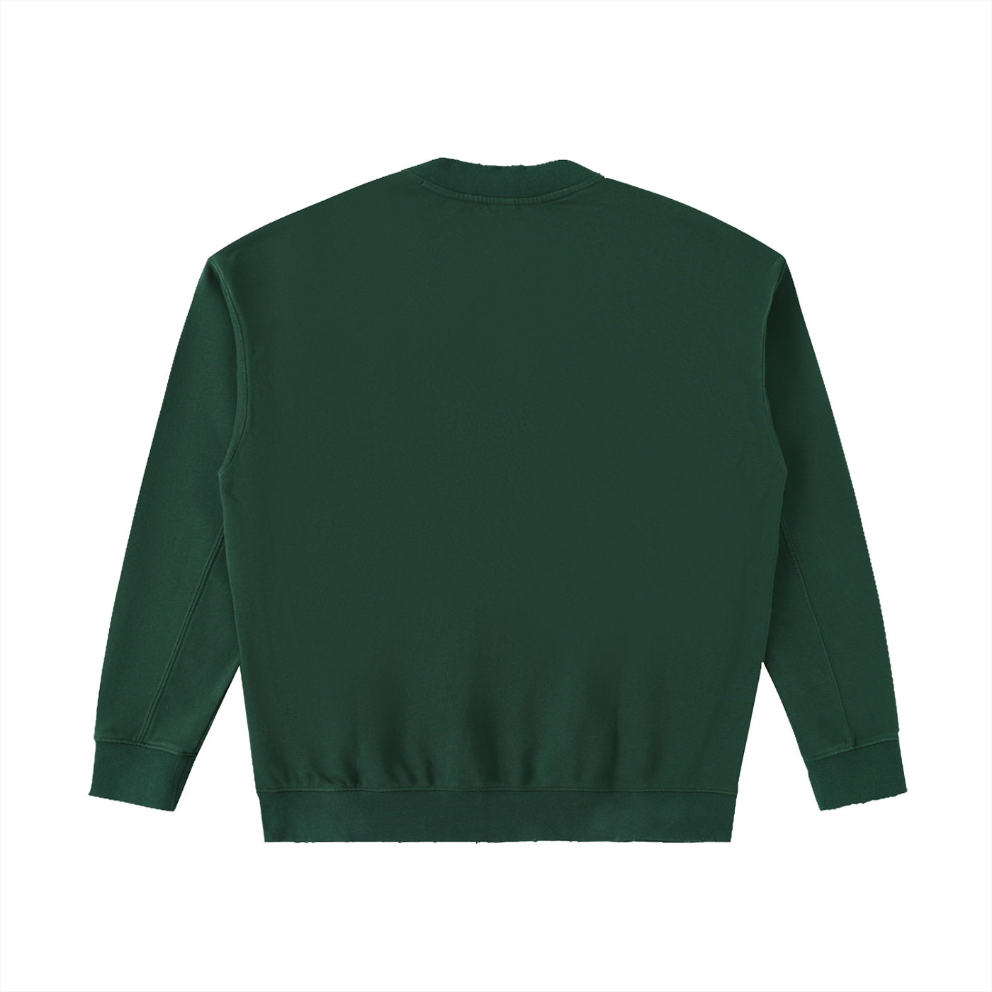 drop shoulder crewneck sweatshirt