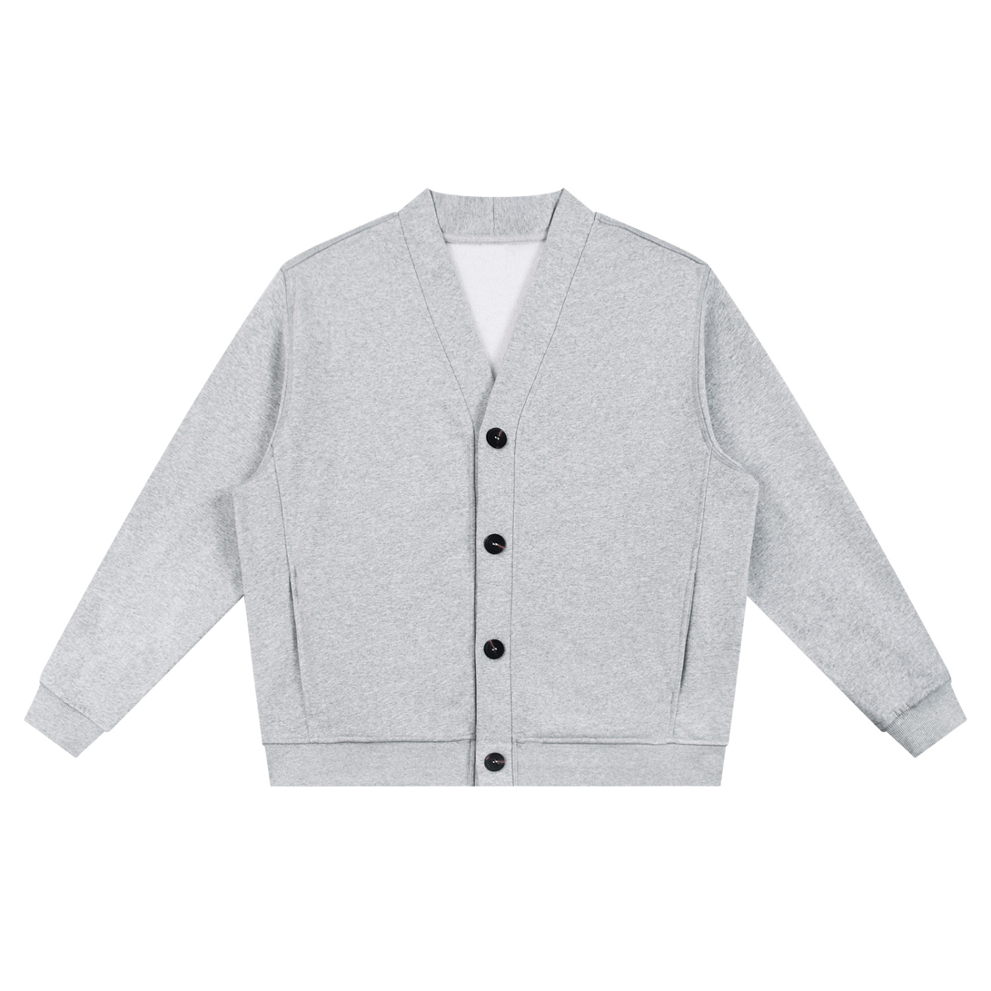 essential heavyweight sweat cardigan