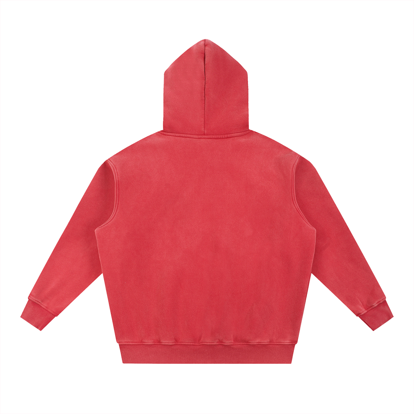 acid wash fleece oversize hoodie