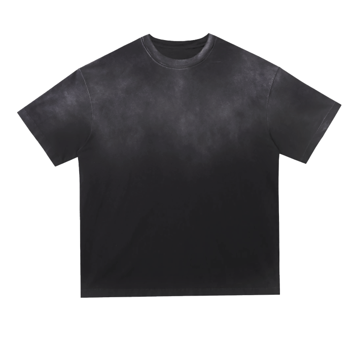 classic wash gradient t-shirt 250 gsm