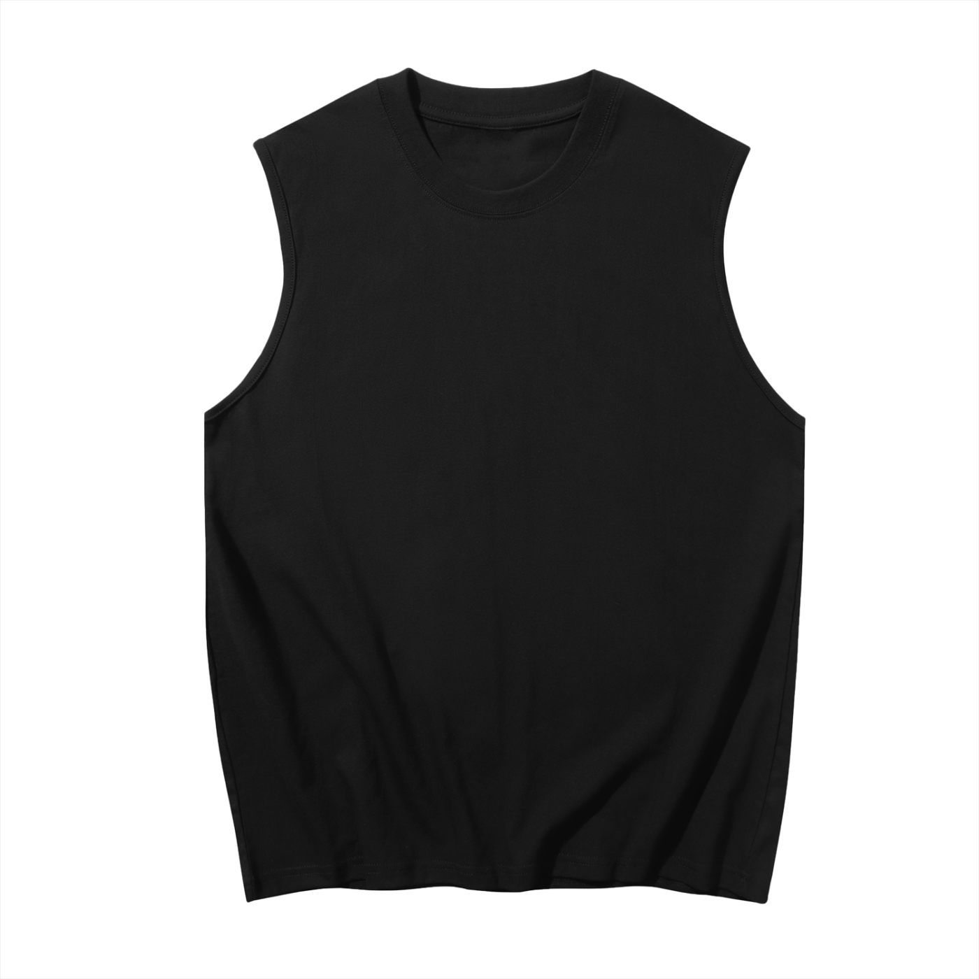 sleeveless cotton tank top