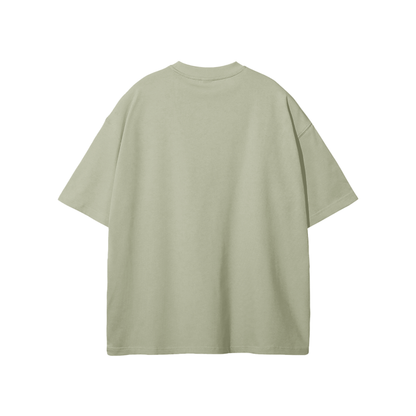 Streetwear Earth Tone Heavyweight Loose Fit FOG T-Shirt 275 GSM