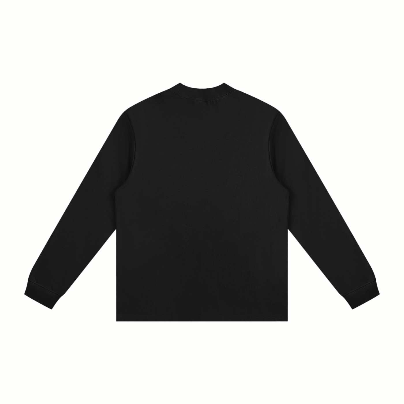 essential non-shrink mock neck sweatshirt