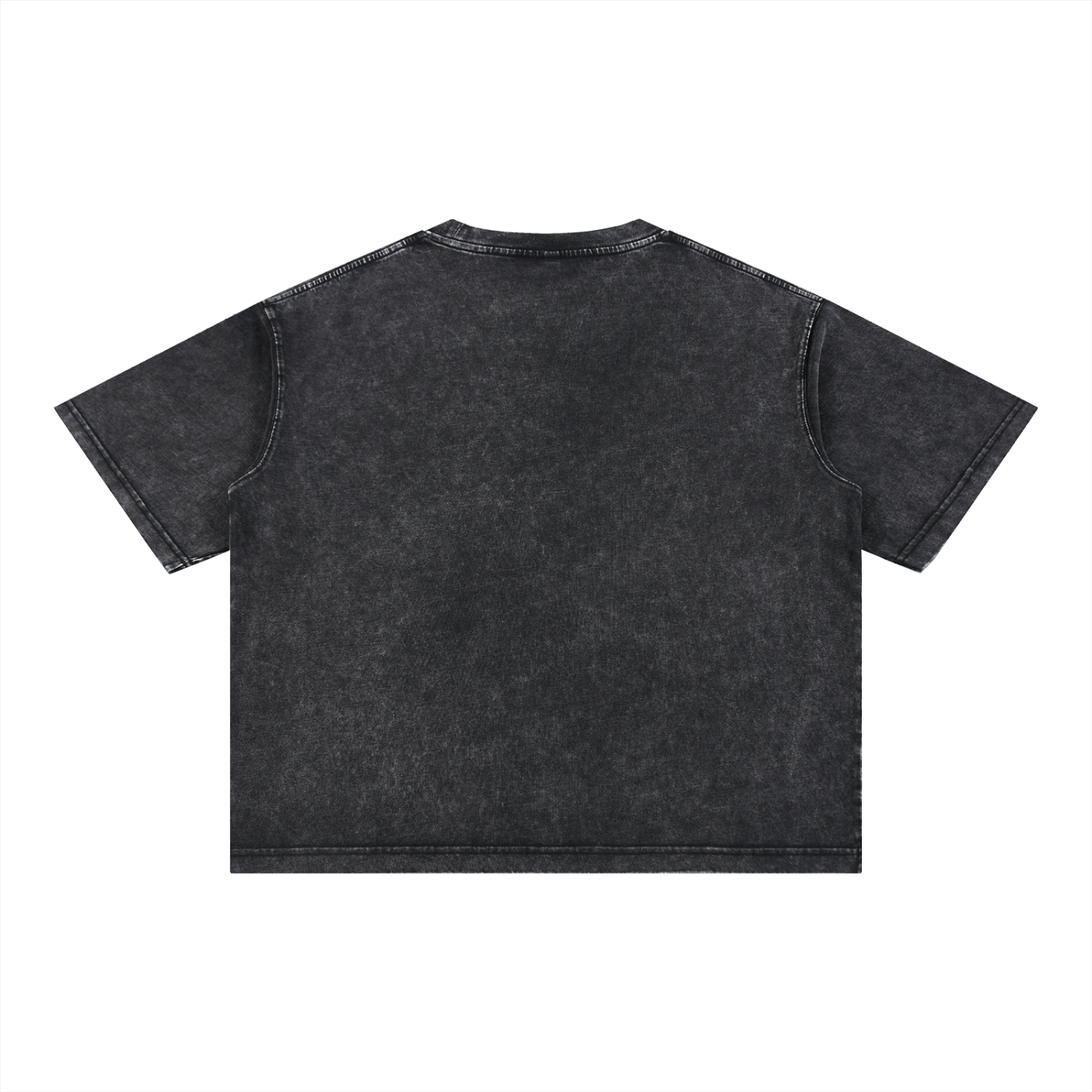 mineral wash boxy cotton t-shirt
