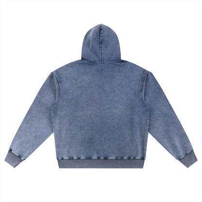 Acid Wash Oversized Hoodie