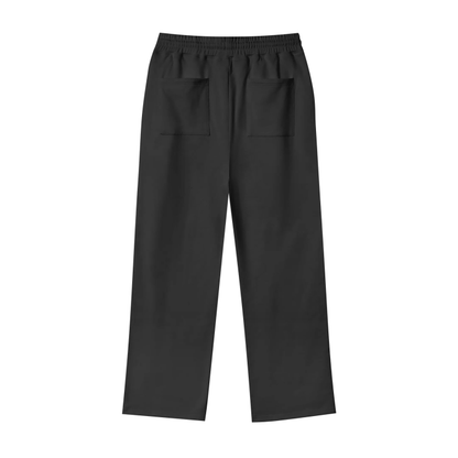 100% Cotton Fleece Straight Wide Leg Joggers 280 GSM