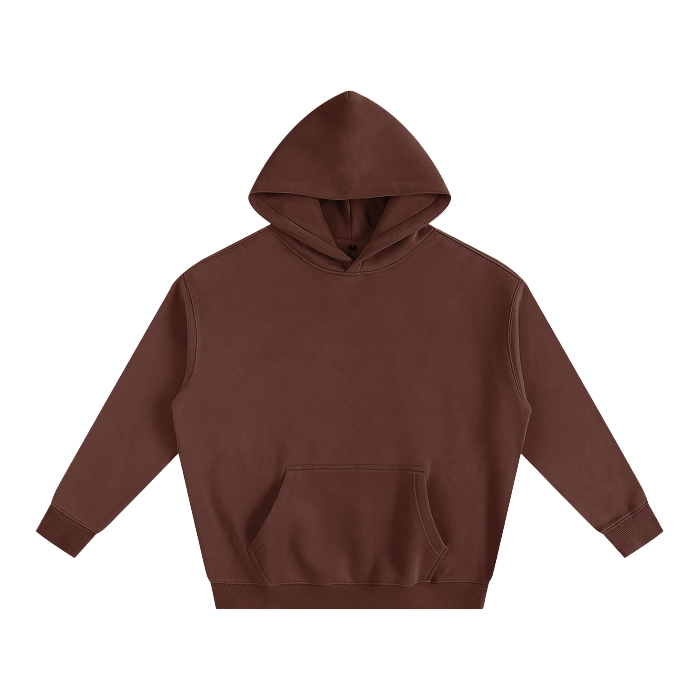 oversize fleeced hoodie