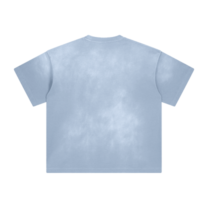 Monkey Washed All-Over Drop Shoulder T-Shirt 250 GSM