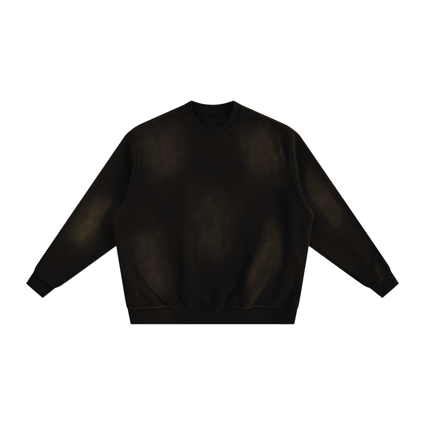 sunfade fleeced sweatshirt