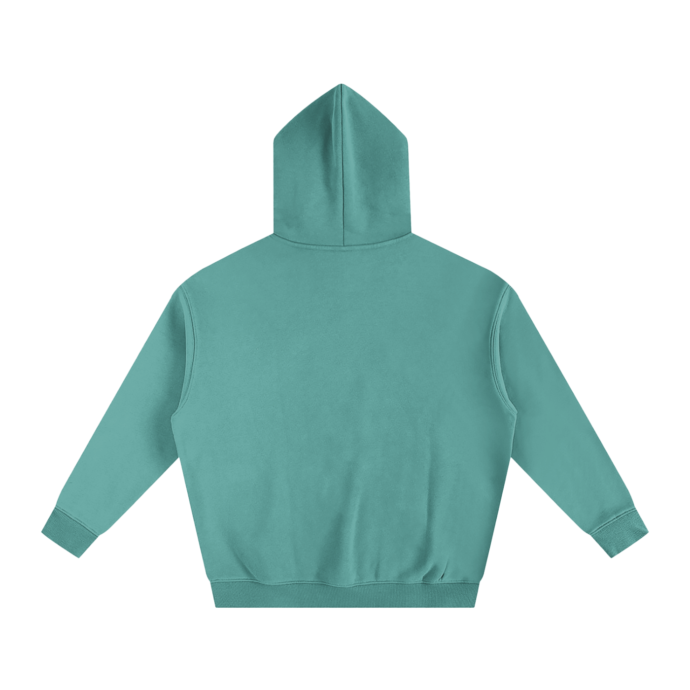 oversize fleeced hoodie