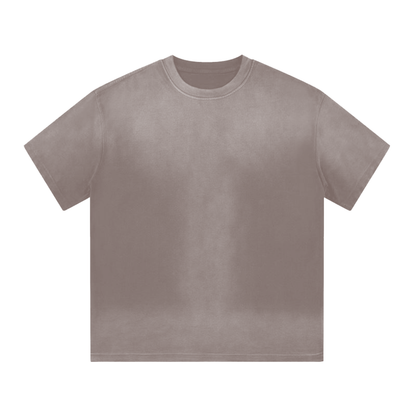 “I” Shape Gradient Washed T-Shirt