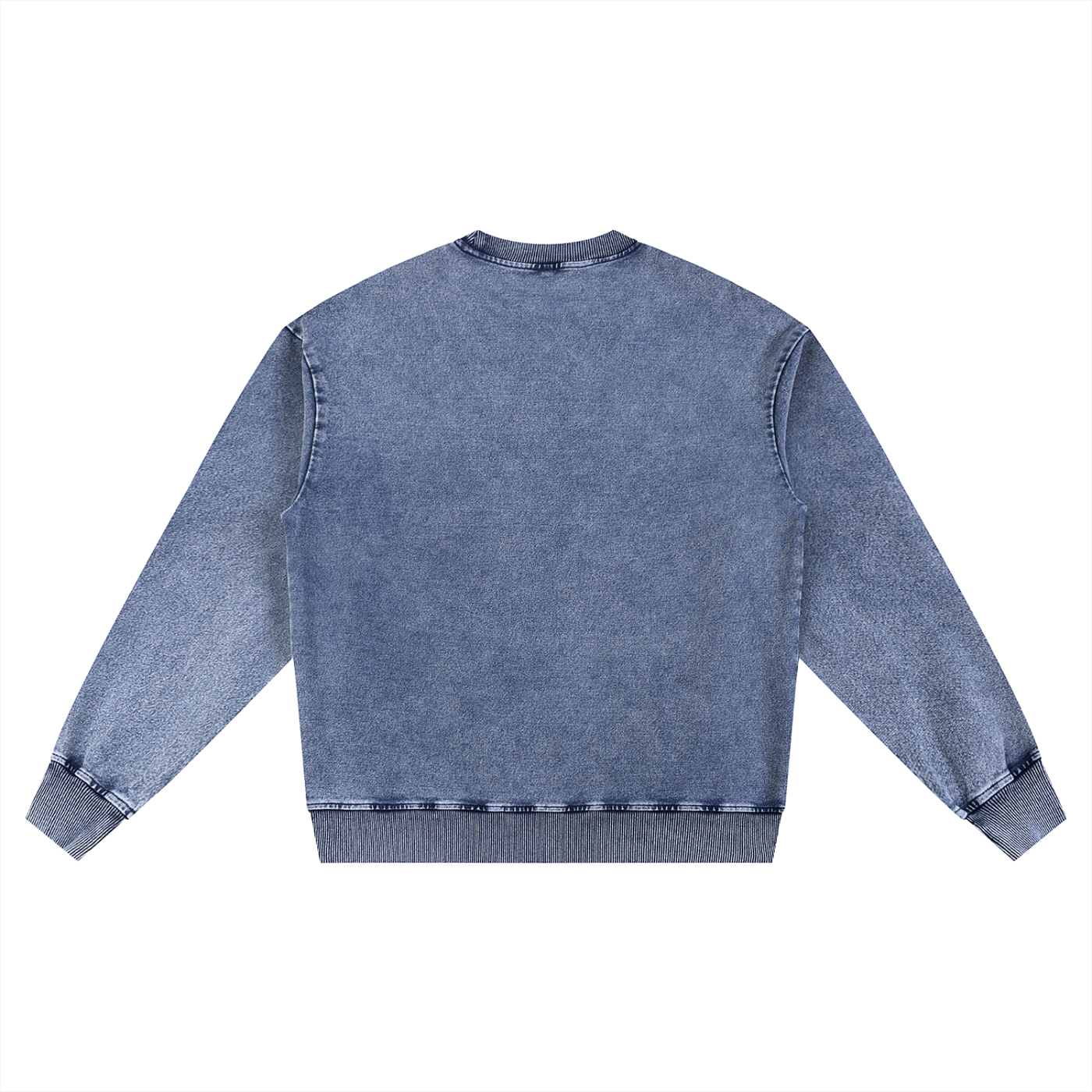 acid wash oversized crewneck sweatshirt