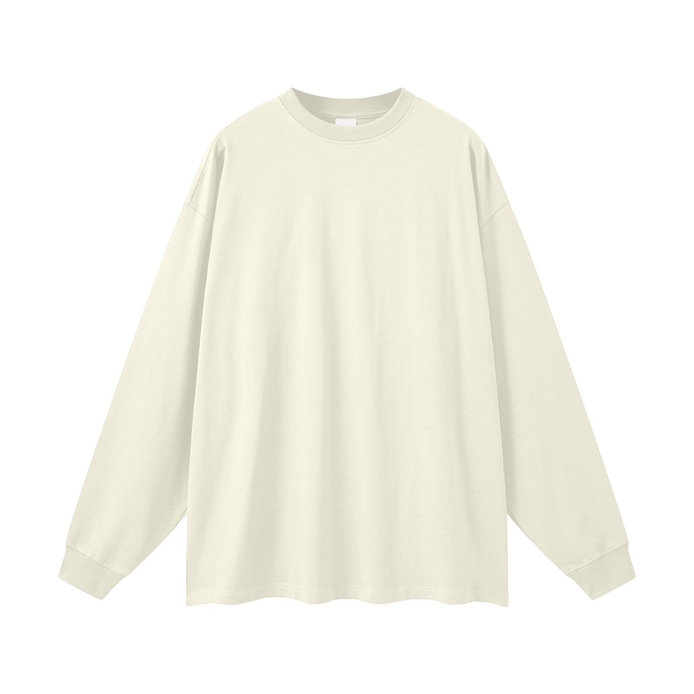 oversized unisex long sleeve t-shirt