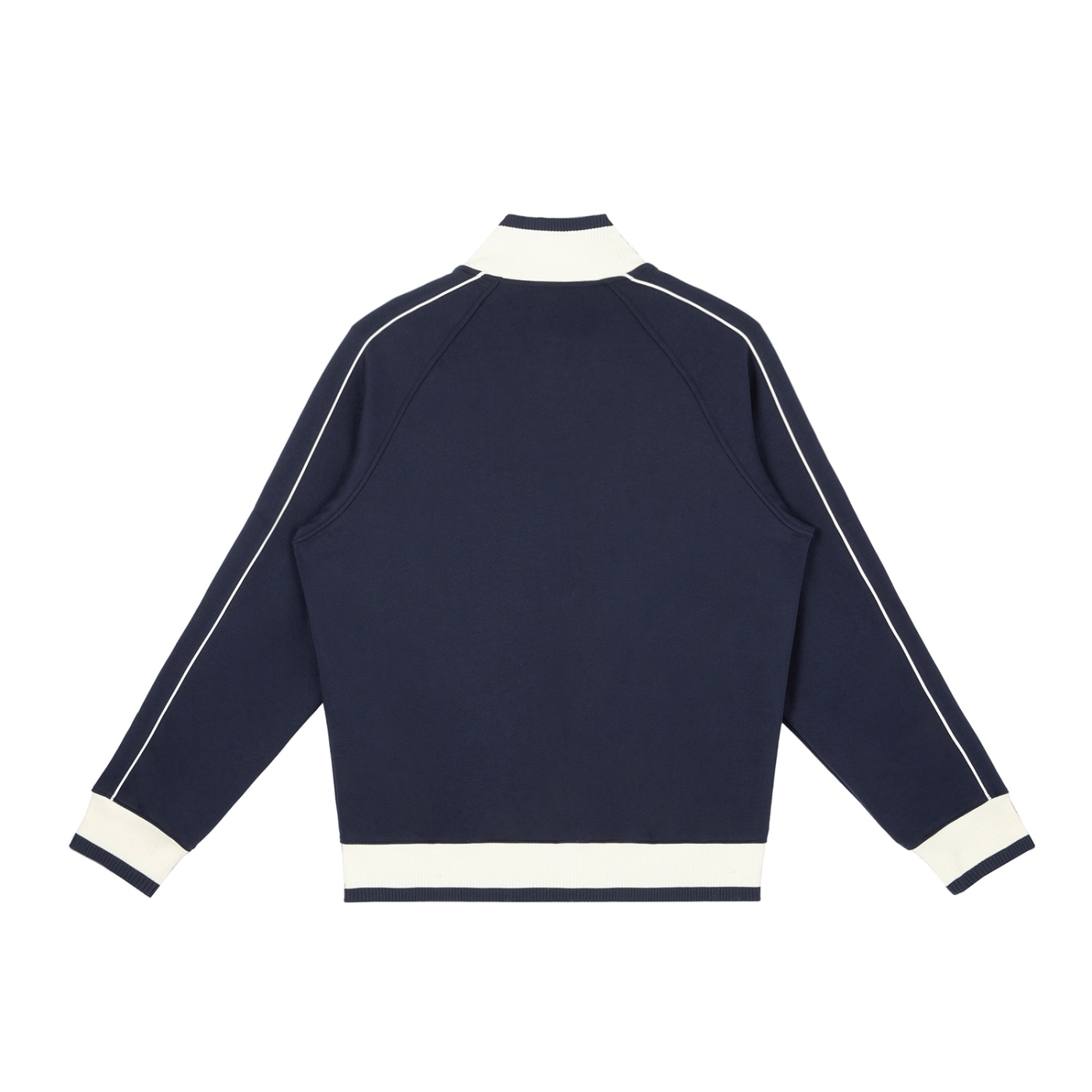 colour block raglan sleeve zip track jacket