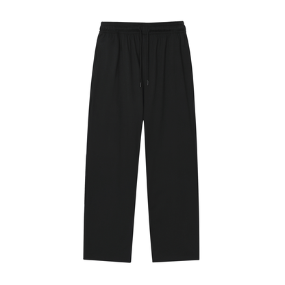 Mesh-Lined Quick-Dry Athletic Leg Joggers