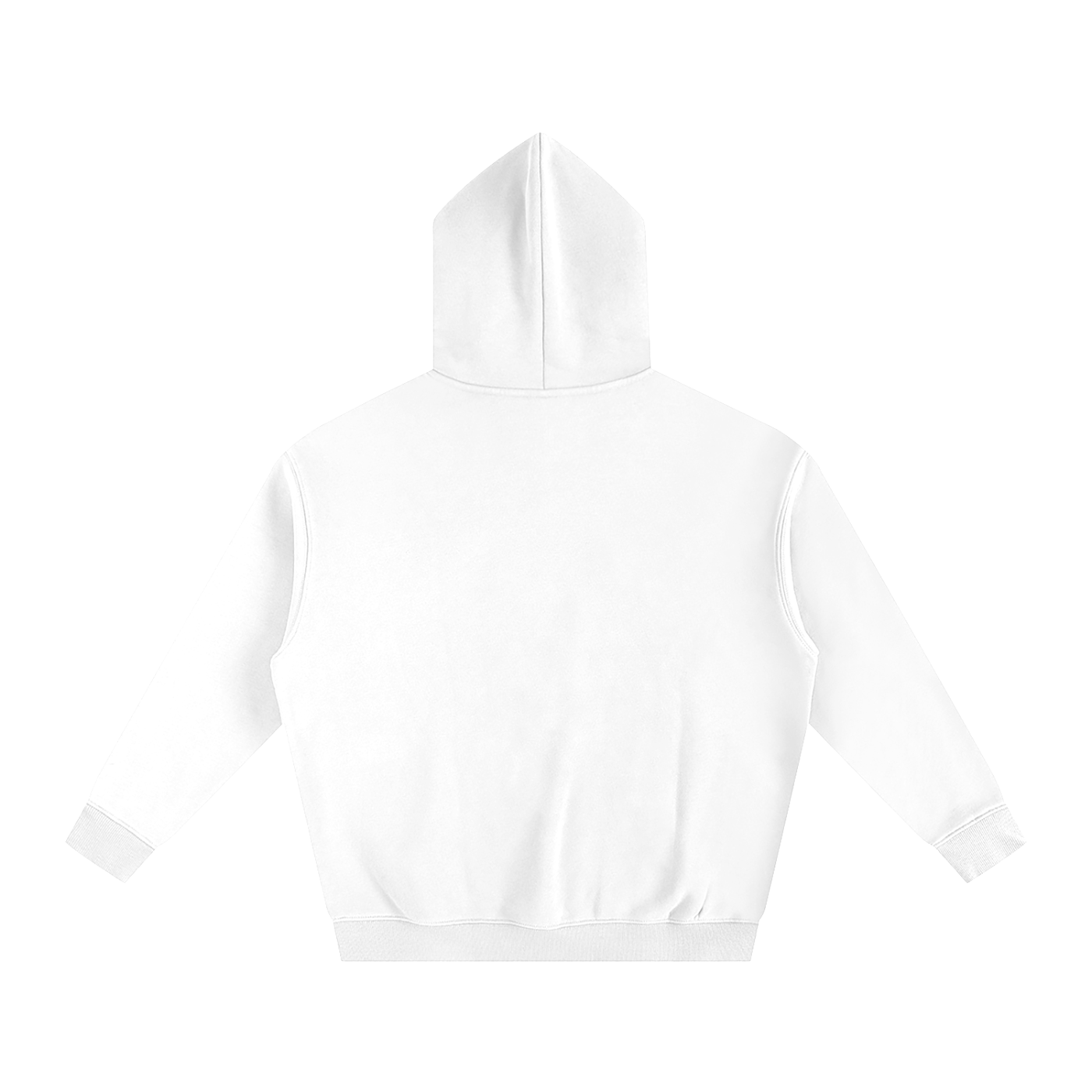oversize fleeced hoodie