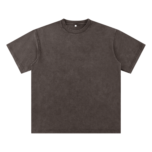 Bamboo Slub Acid Washed T-Shirt