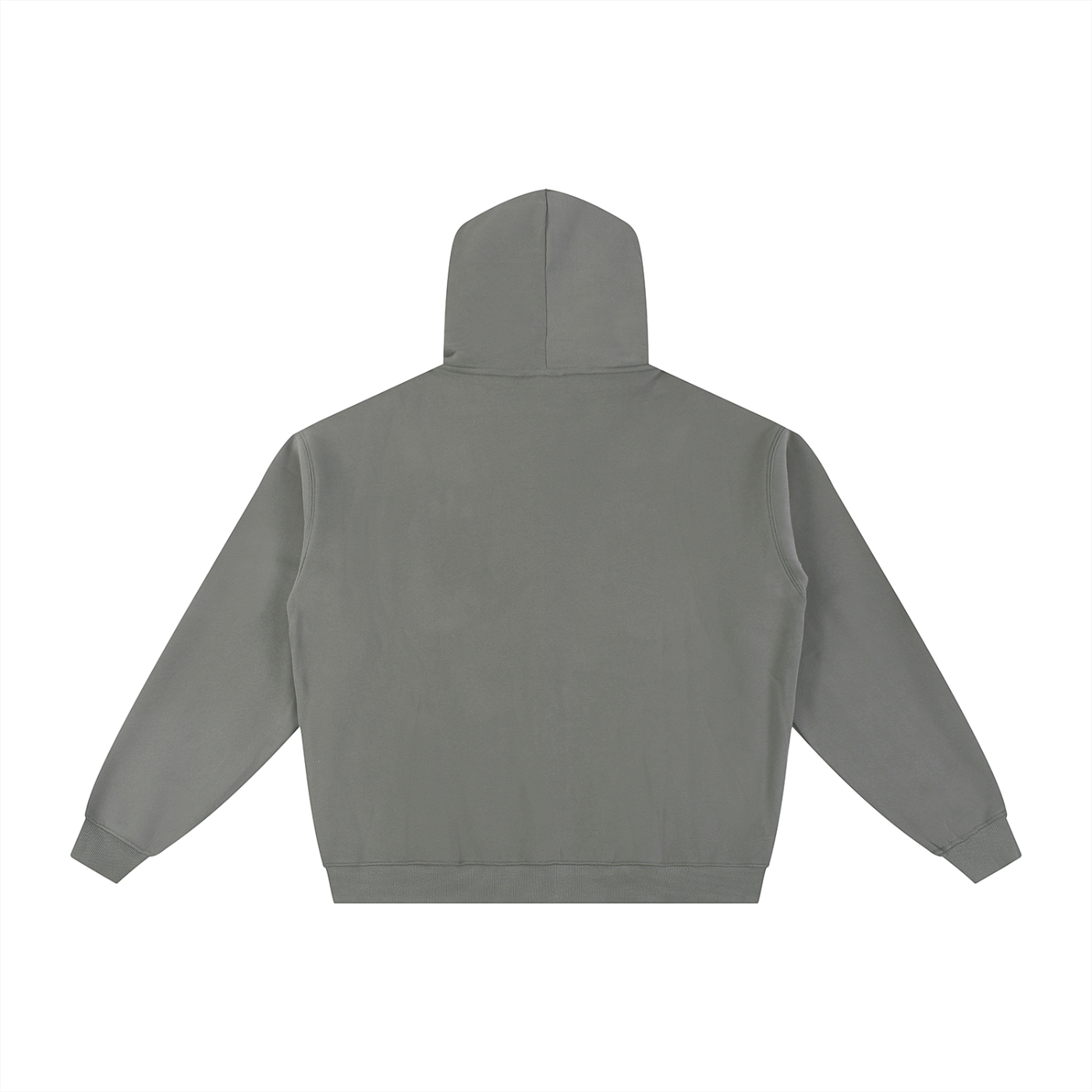 essential fleece zip-through hoodie
