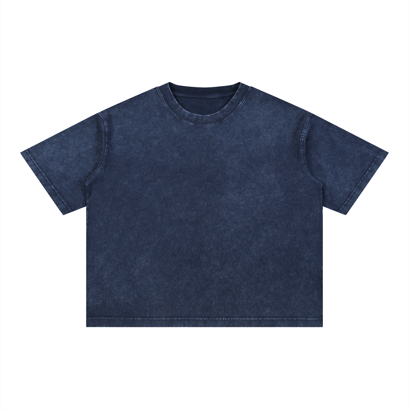 mineral wash boxy cotton t-shirt