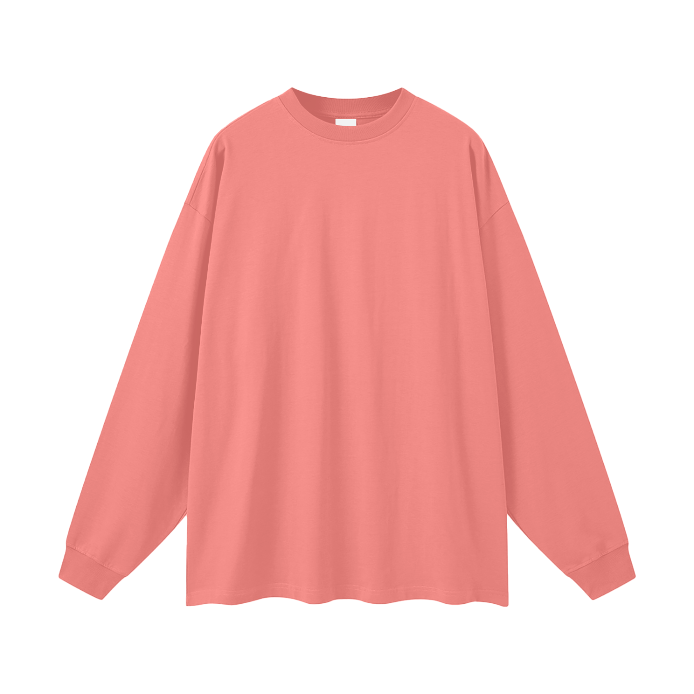 oversized unisex long sleeve t-shirt