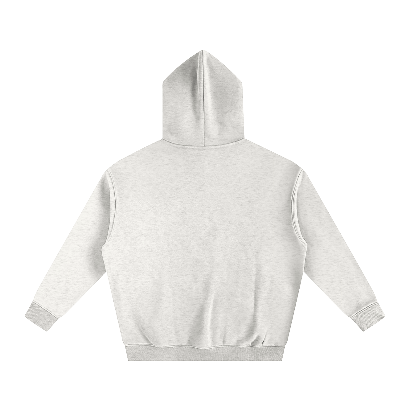 oversize fleeced hoodie