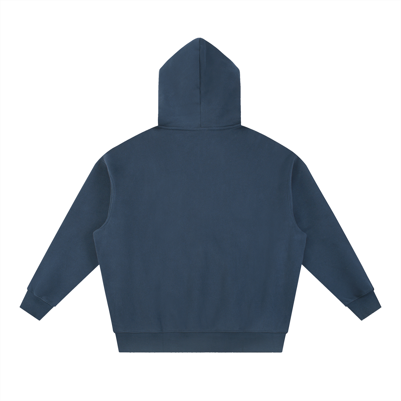 essential oversized boxy fit fleece hoodie