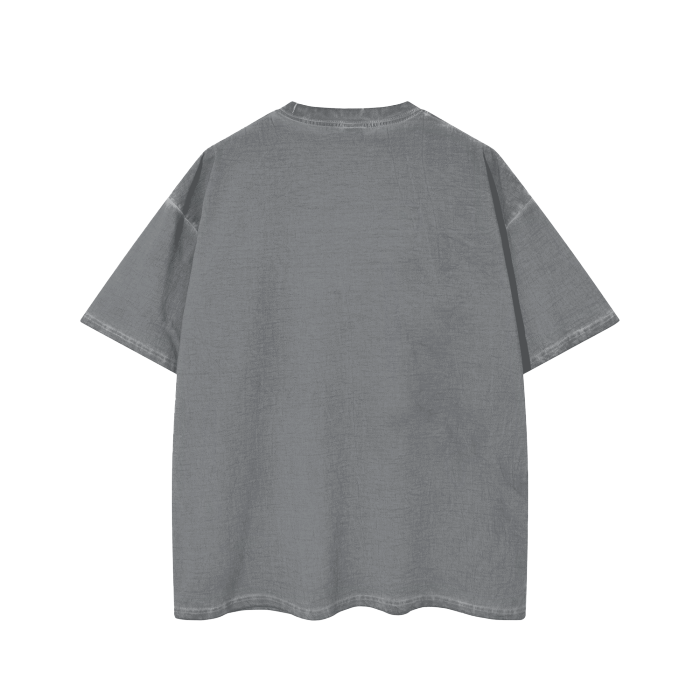 dirty wash oversized t-shirt 260 gsm