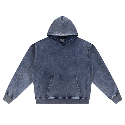 Acid Wash Oversized Hoodie