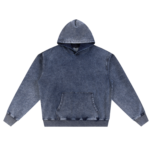 Acid Wash Oversized Hoodie