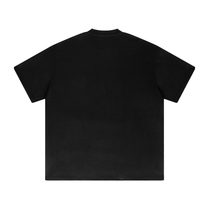 streetwear heavyweight solid color drop shoulder loose t-shirt 425 gsm