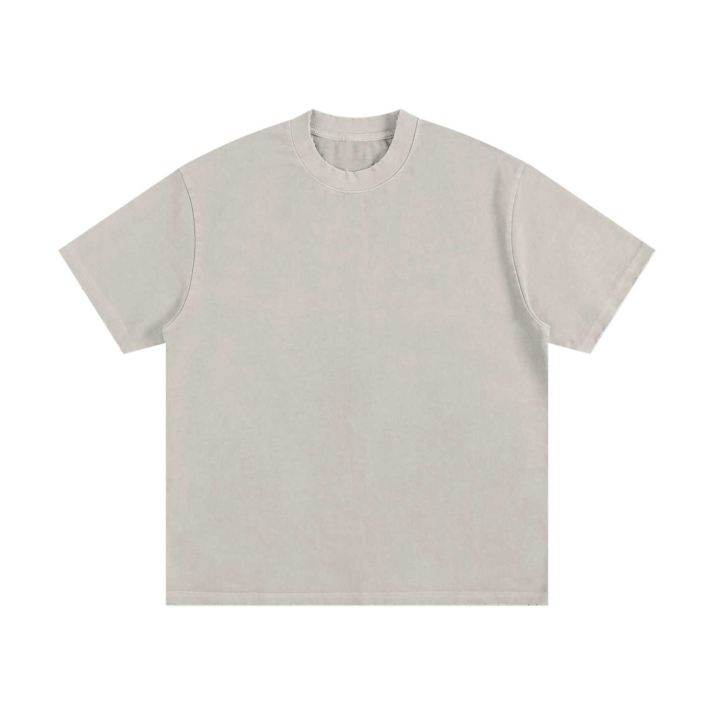 heavyweight vintage washed frayed t-shirt