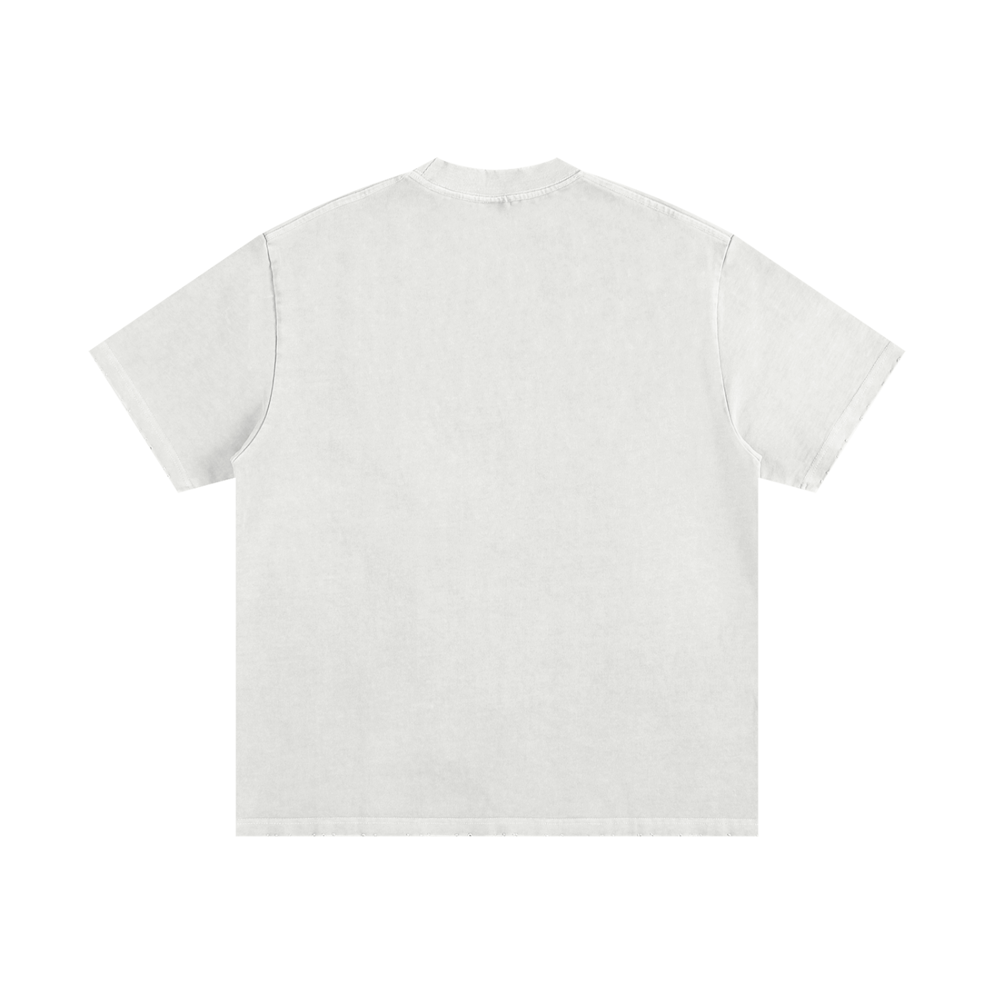 heavyweight vintage washed frayed t-shirt