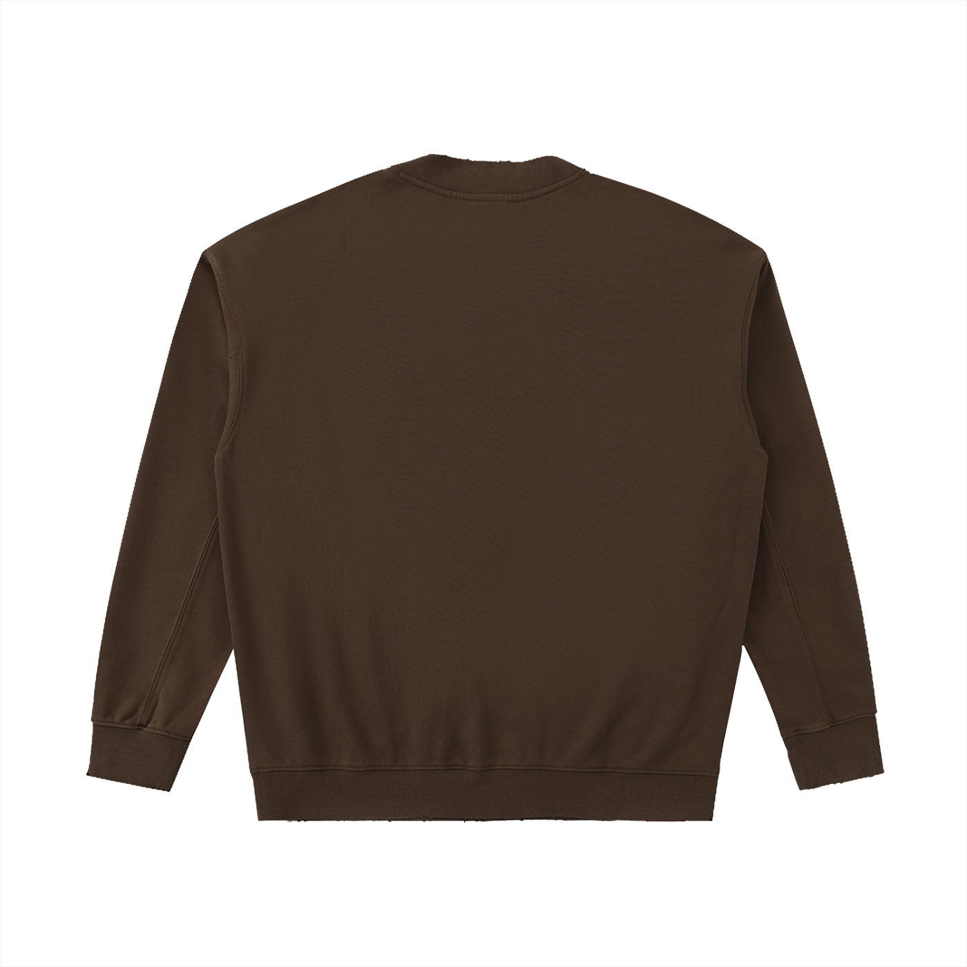 drop shoulder crewneck sweatshirt