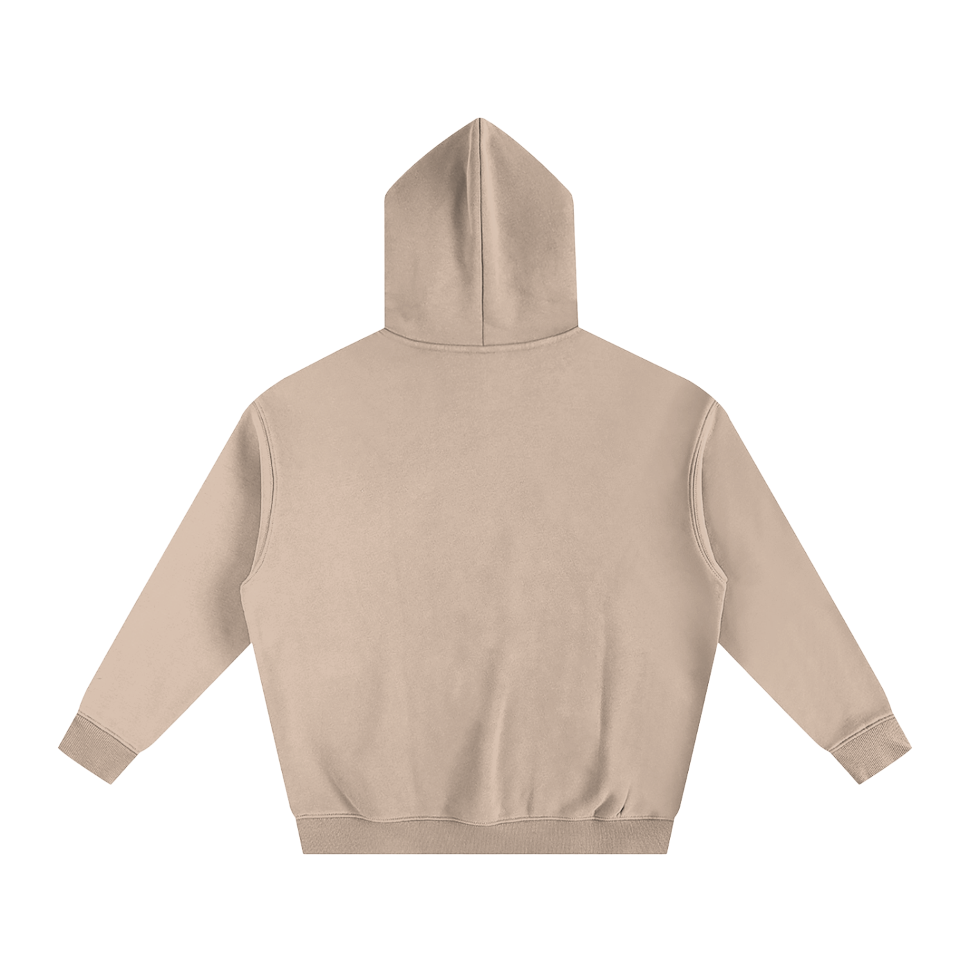 oversize fleeced hoodie