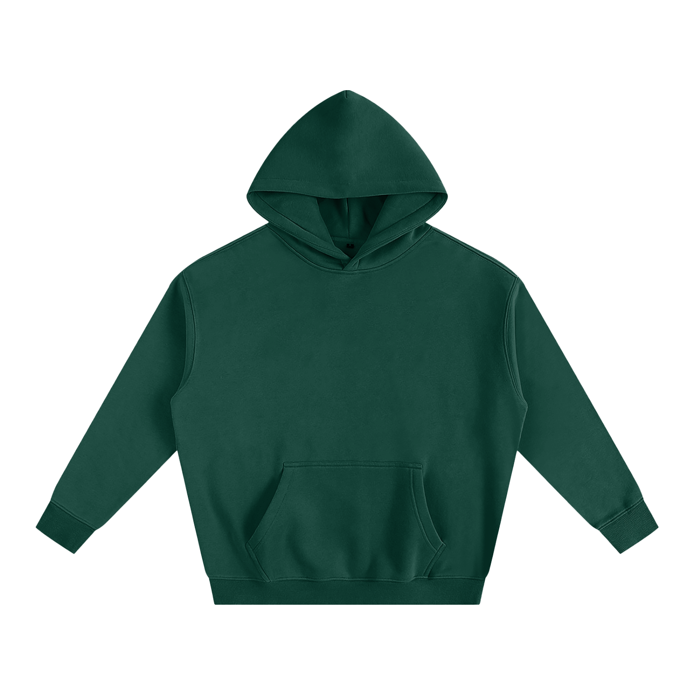 oversize fleeced hoodie
