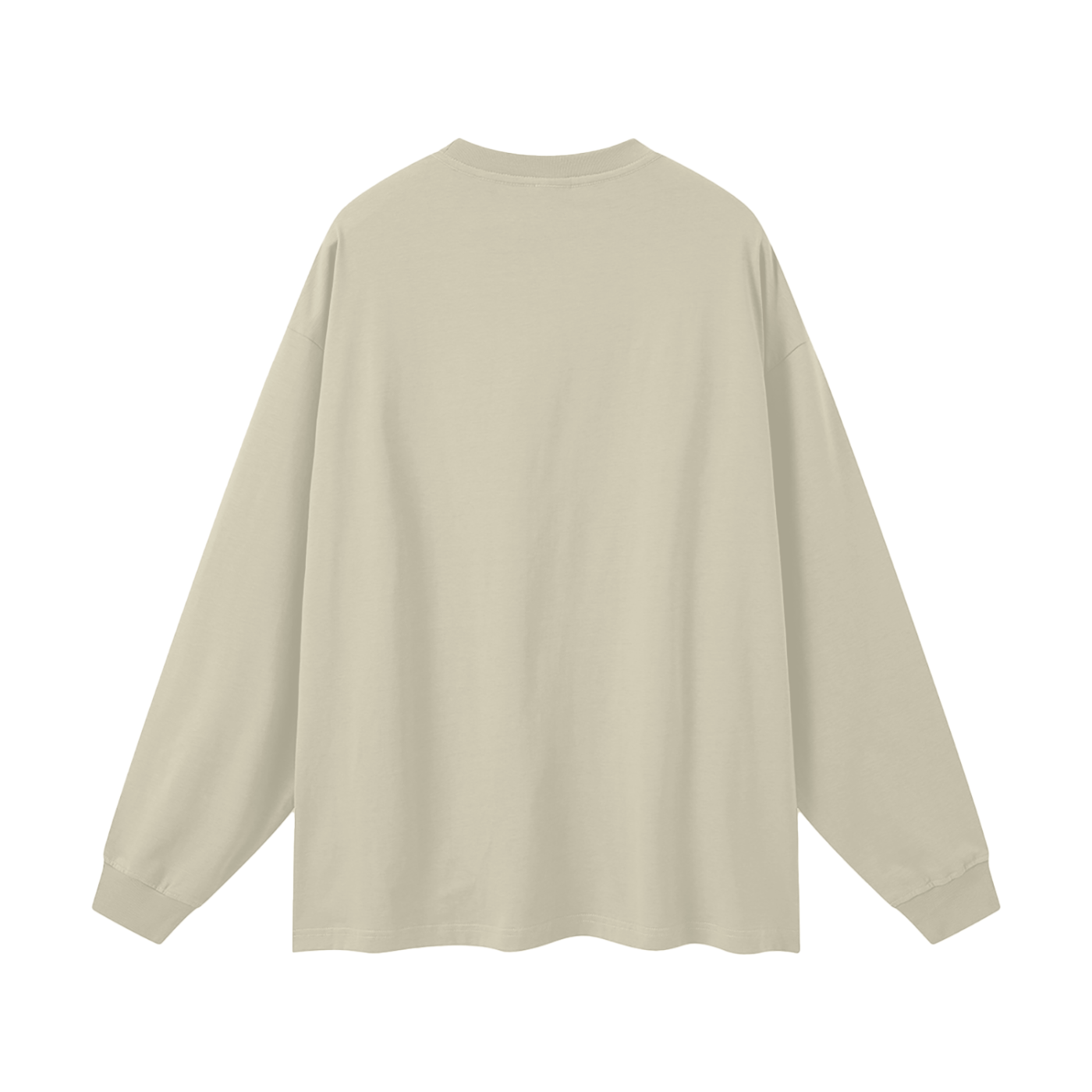 oversized unisex long sleeve t-shirt