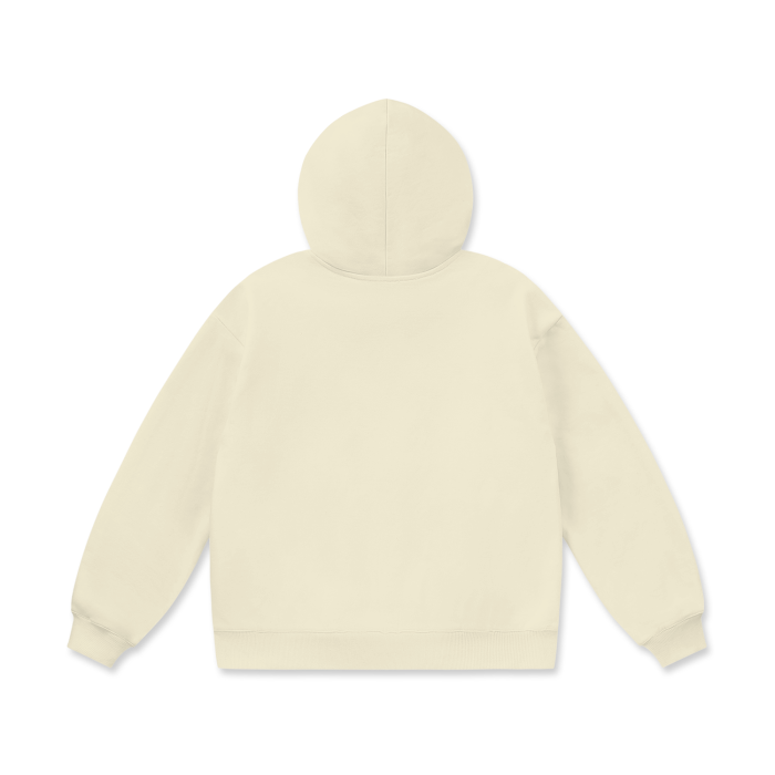 oversized heavyweight fleece hoodie 460 gsm